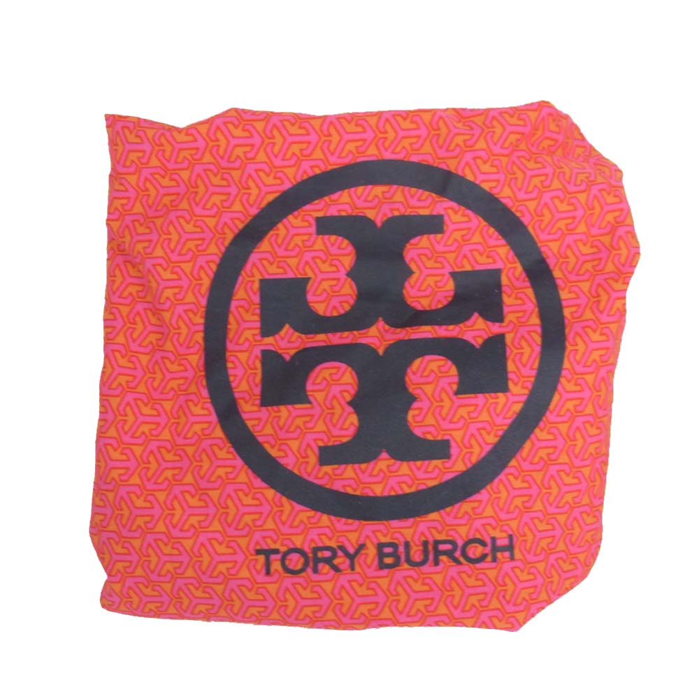 Tory Burch トリーバーチ アマンダ レザー ハンド バッグ ブラック系【中古】