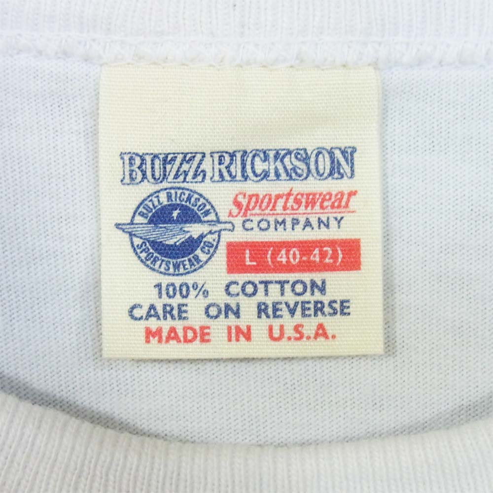 Buzz Rickson's バズリクソンズ HOLLY Tシャツ ホワイト系 L【中古】