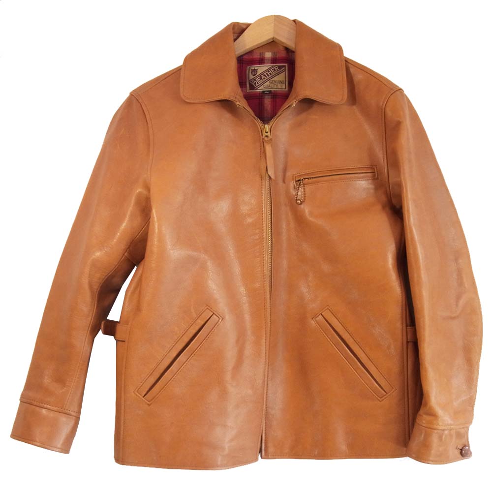 ワイツーレザー ホースハイド レザー スポーツジャケット シングル