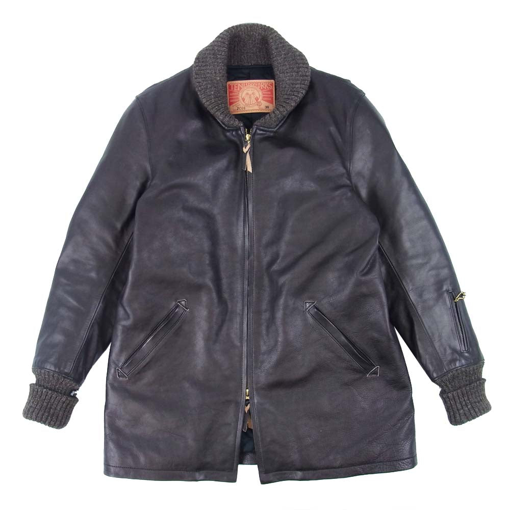 天神ワークス JC01 Car club jacket カウハイド レザー カークラブ