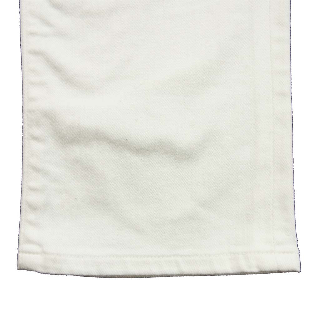 UNUSED アンユーズド UW0315 ストレートパンツ コットン 日本製 ホワイト系 1【中古】