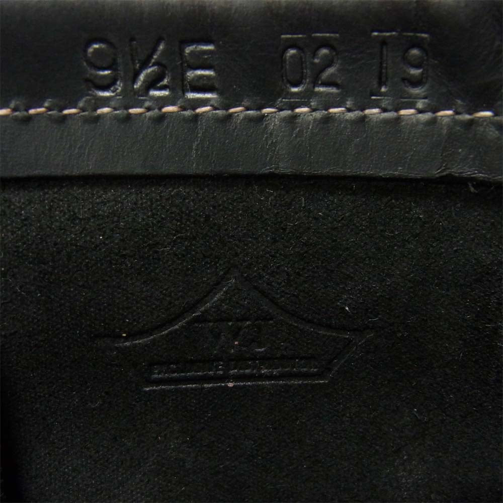 WESCO ウエスコ 100周年 WJ STANDARD Warren ウォーレン ブーツ ブラック系 9.5E【美品】【中古】