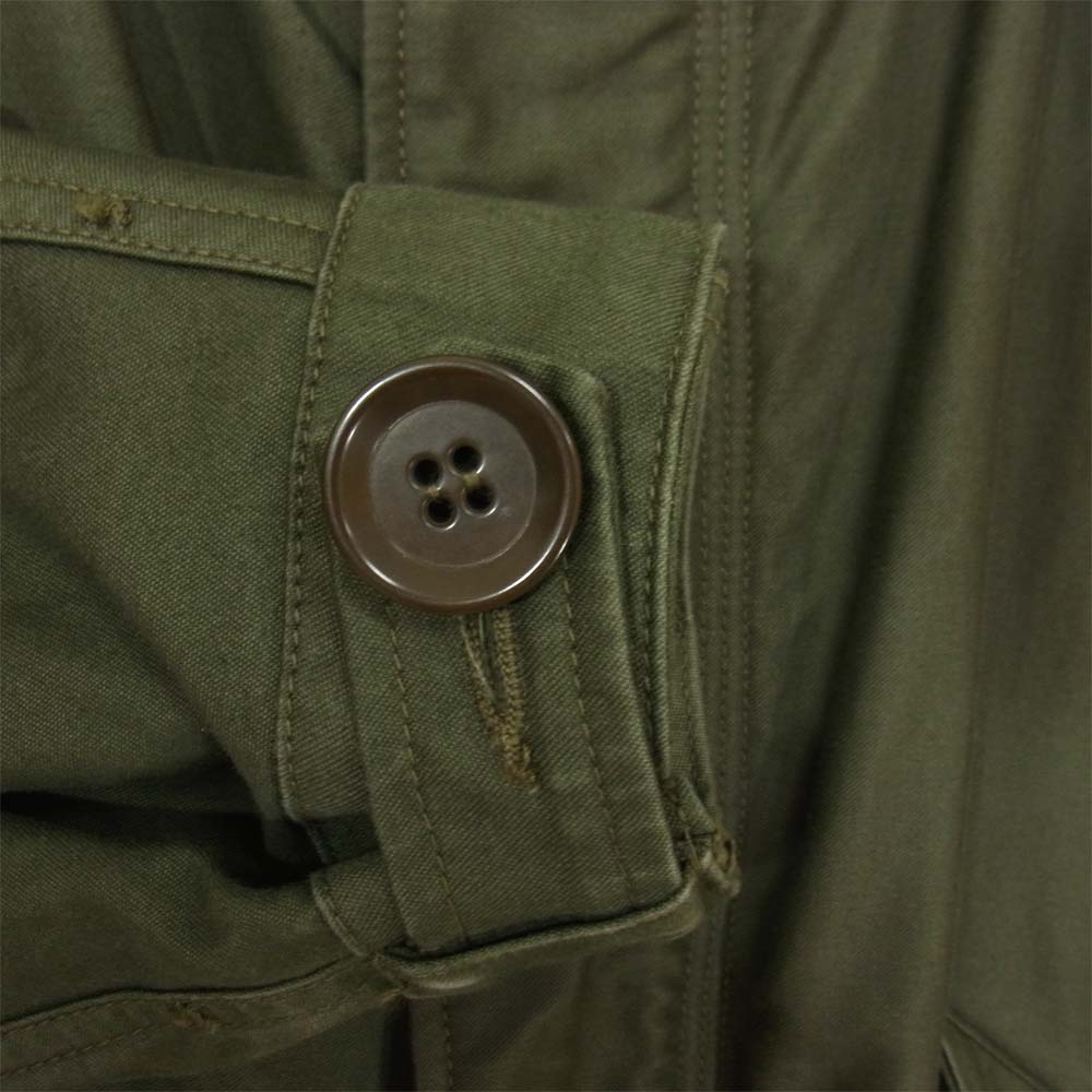 The REAL McCOY'S ザリアルマッコイズ MJ17118 M-1951 PARKA モッズコート フィールドパーカー フィッシュテール カーキ系 M【中古】