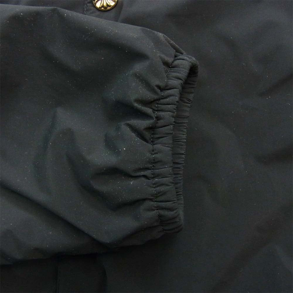 CHROME HEARTS クロムハーツ(原本無) Coach Jacket クロスボール コーチジャケット ブラック系 XL【美品】【中古】