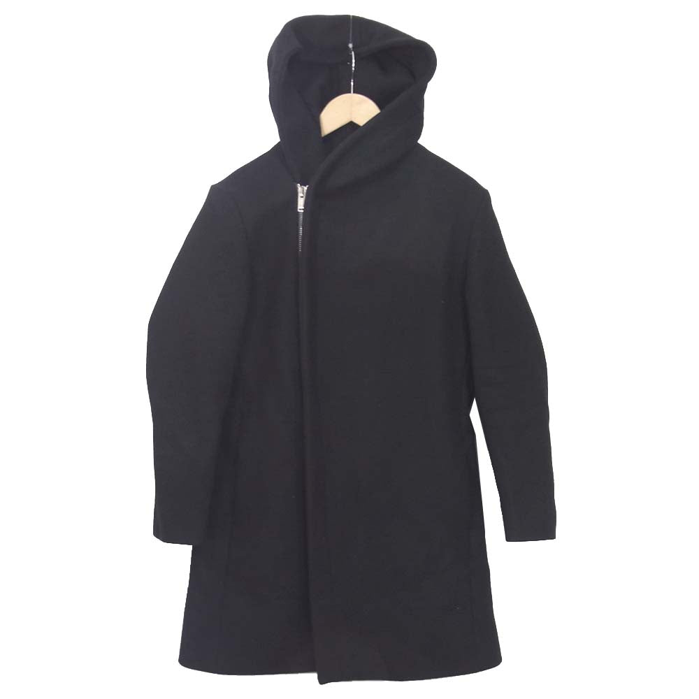 junhashimoto ジュンハシモト WRAP COAT ラップ コート ブラック系 4