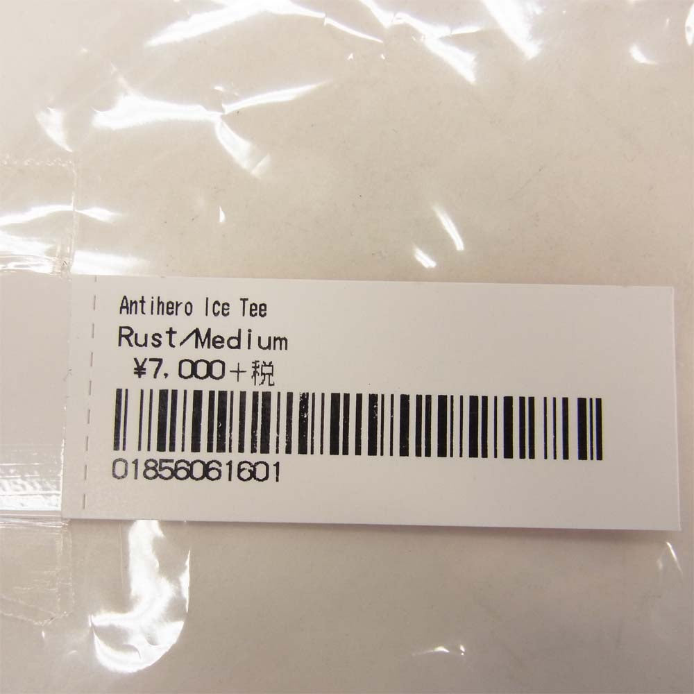 Supreme シュプリーム 20AW anti hero ice tee Rust【新古品】【未使用】【中古】