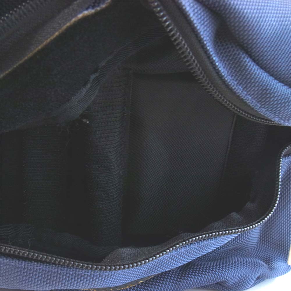 Eddie Bauer エディー・バウアー 8906 ファニーパック M ボディバッグ ネイビー系【新古品】【未使用】【中古】