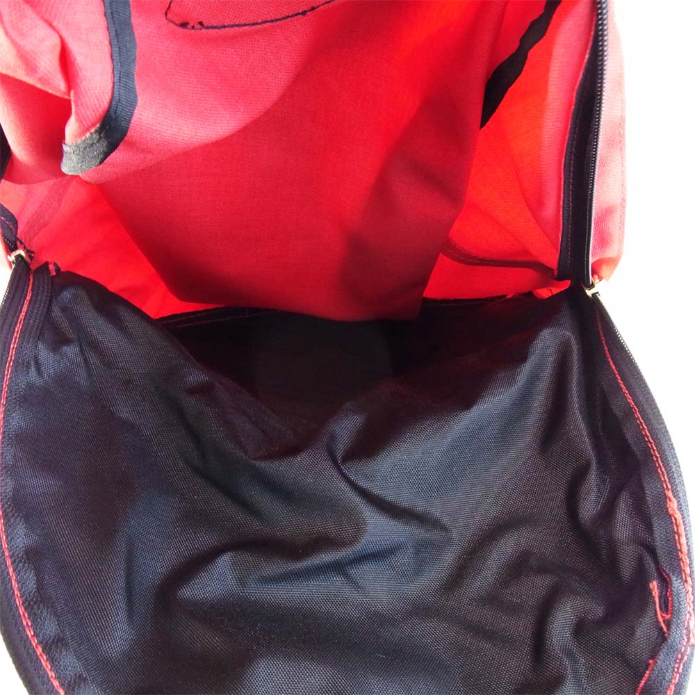 Eddie Bauer エディー・バウアー 6030 1000デニール コーデュラナイロン セパレート デイパック レッド系【新古品】【未使用】【中古】