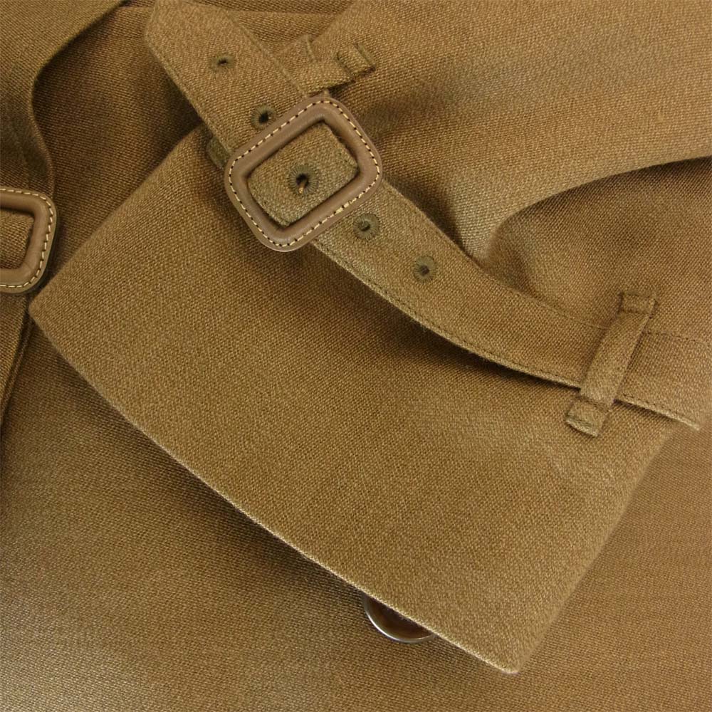 アナトミカ 530-182-21 別注 TRENCH COAT COVERT CLOTH 191 LOVAT カバート クロス トレンチコート カーキ系 52【新古品】【未使用】【中古】