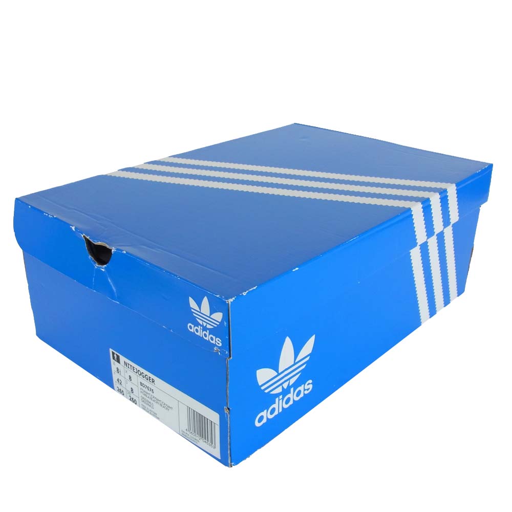 adidas アディダス BD7676 NITE JOGGER ナイト ジョガー ホワイト系 26.5cm【新古品】【未使用】【中古】