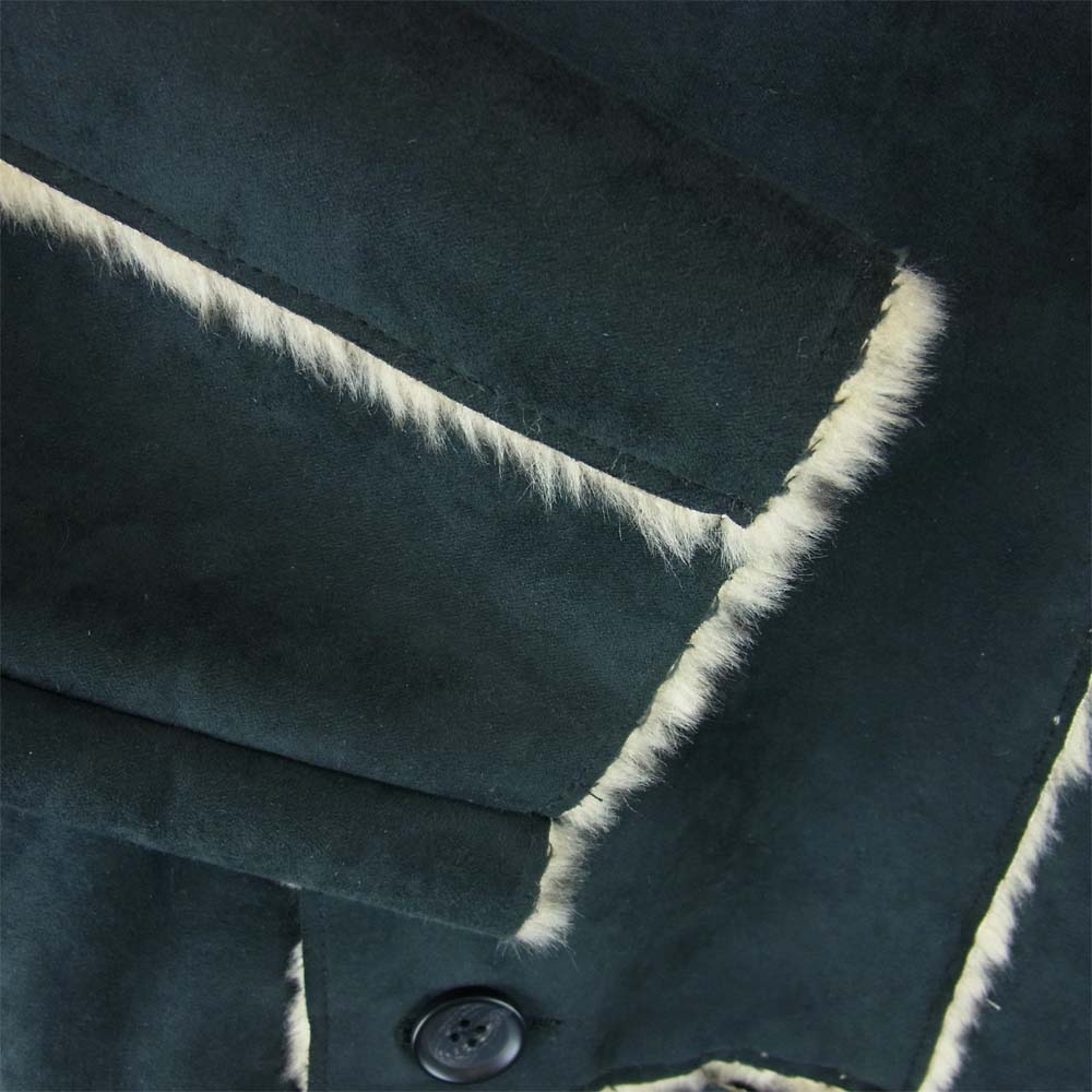 Supreme シュプリーム 19SS Reversible Faux Suede Leopard Coat リバーシブル レオパード スウェード コート ブラック系 マルチカラー系 L【新古品】【未使用】【中古】