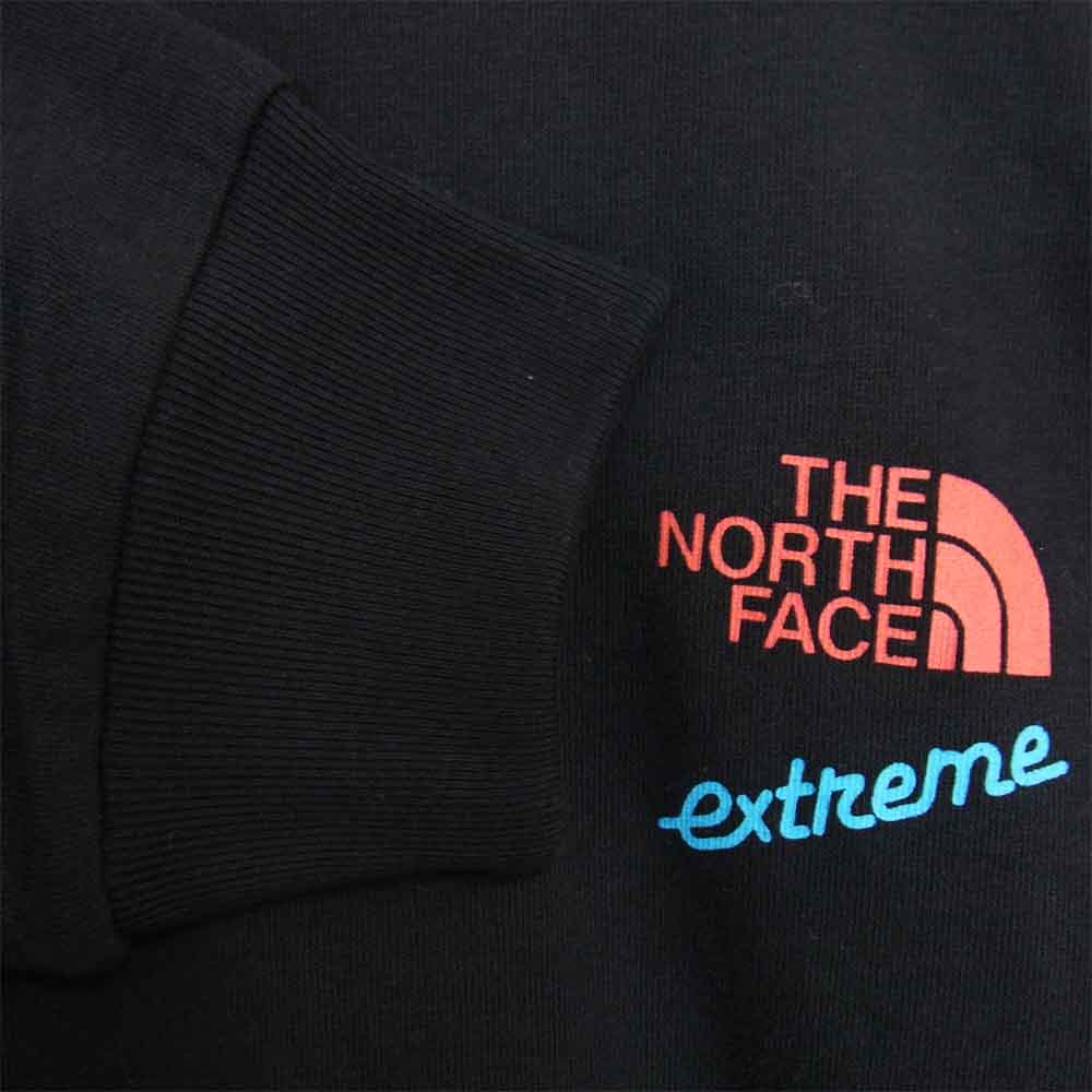 THE NORTH FACE ノースフェイス NT32032 L/S Extreme Tee ロング スリーブ エクストリーム ティー ブラック系 L【中古】