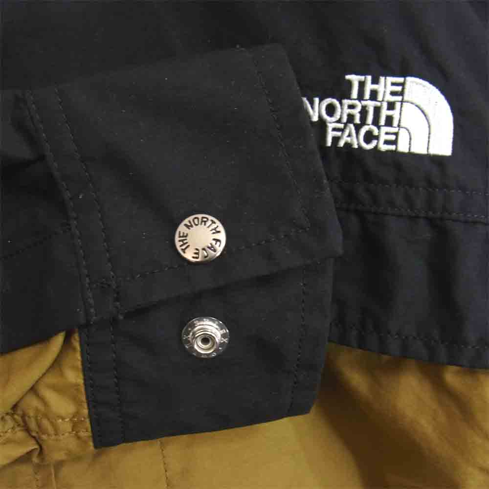 THE NORTH FACE ノースフェイス NR11961 L/S Nuptse Shirt ヌプシ シャツ ジャケット ブリティッシュカーキ カーキ系 M【新古品】【未使用】【中古】