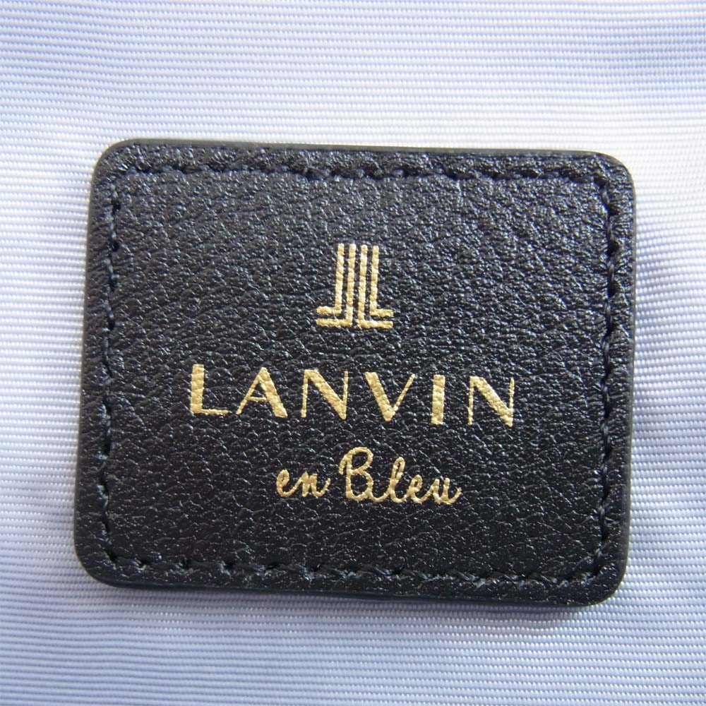 LANVIN en Bleu ランバンオンブルー 482921 エコール リュック ネイビー系【新古品】【未使用】【中古】