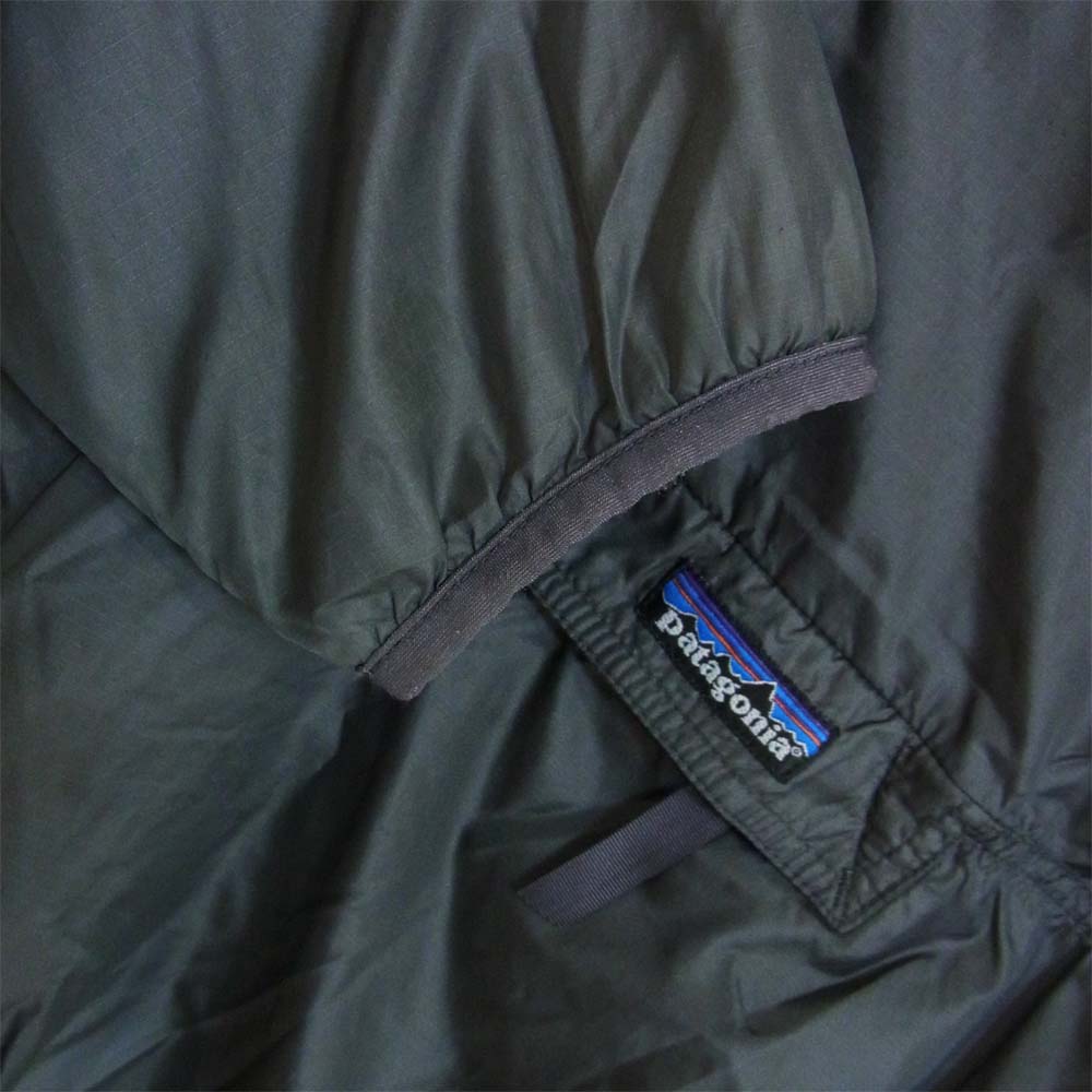 patagonia パタゴニア 30272 グリセード ハーフジップ リバーシブル ジャケット チャコール×オレンジ系 L【中古】