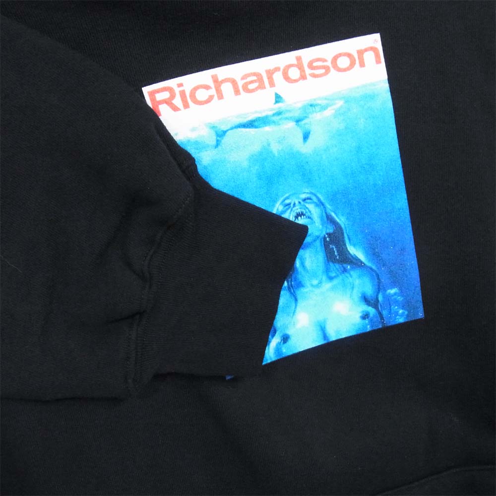 リチャードソン FUCT ジョーズ JAWS Hoodie パーカー ブラック系 L【新古品】【未使用】【中古】