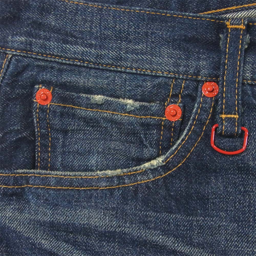 FRAGMENT DESIGN フラグメントデザイン FN505-0039 Levis リーバイス505-0207M Fenom デニム パンツ インディゴブルー系 34【中古】