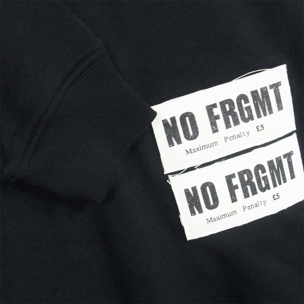 FRAGMENT DESIGN フラグメントデザイン AKA SIX SIMON BARKER シックス サイモンバーカー スウェット ブラック系 XL【新古品】【未使用】【中古】
