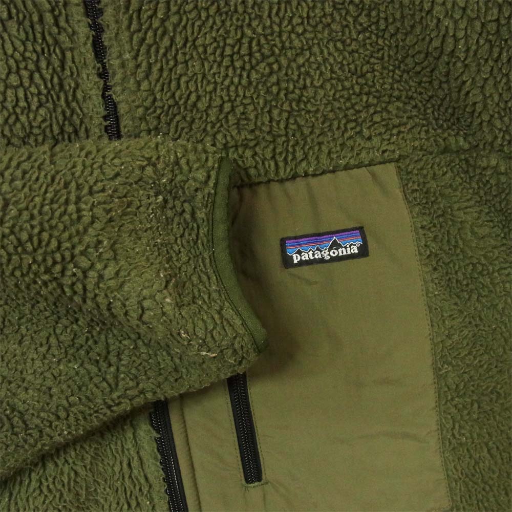 patagonia パタゴニア 23055 クラシックレトロ フリース ジャケット コスタリカ製 グリーン系 L【中古】
