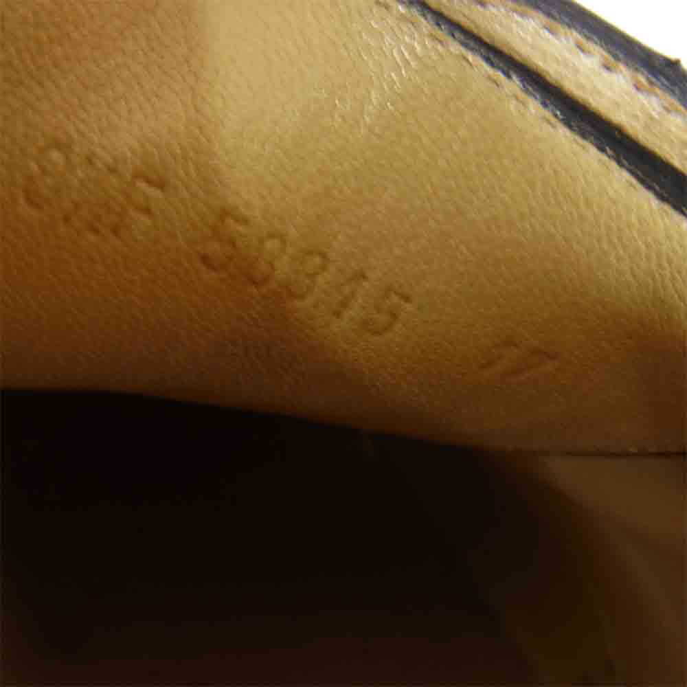 Paraboot パラブーツ Chambord シャンボード レザー Uチップ シューズ ブラック系 8 1/2【中古】