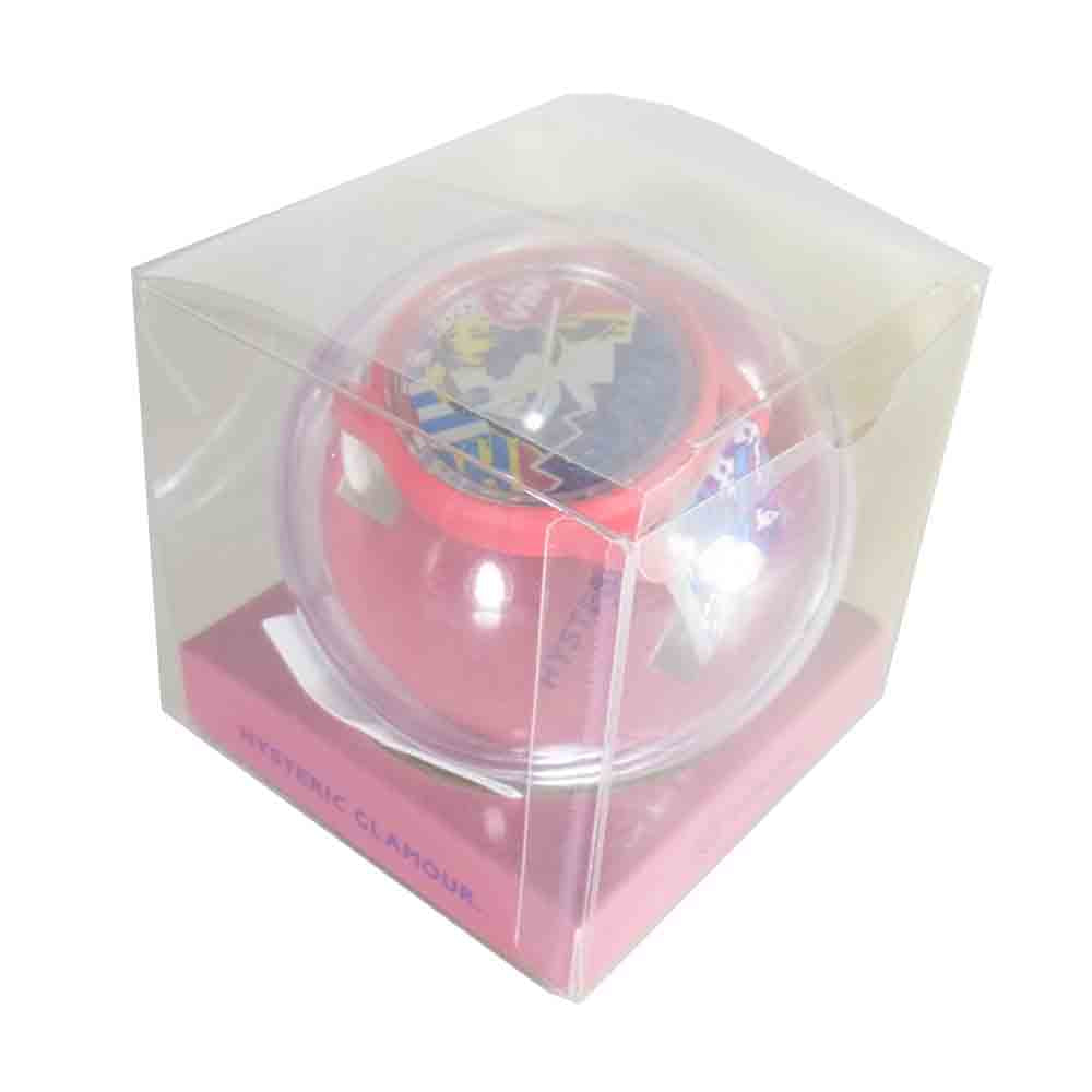 HYSTERIC GLAMOUR ヒステリックグラマー Q&Q×HYSTERIC SOLAR ラバーバンド ウォッチ 腕時計 レッド系【極上美品】【中古】