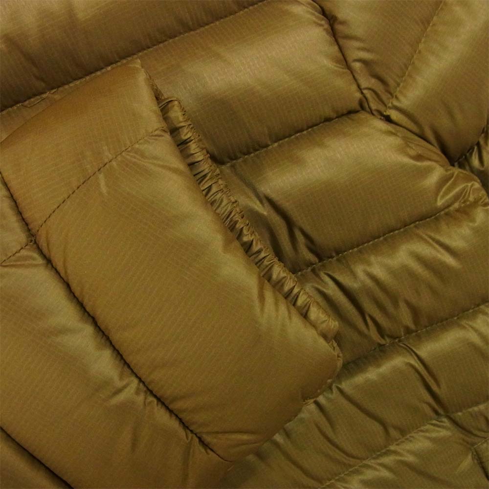 WOOLRICH ウールリッチ WOOU0334 ECO BERING JACKET エコ ベアリング ダウン ジャケット KANGAROO BROWN S【新古品】【未使用】【中古】
