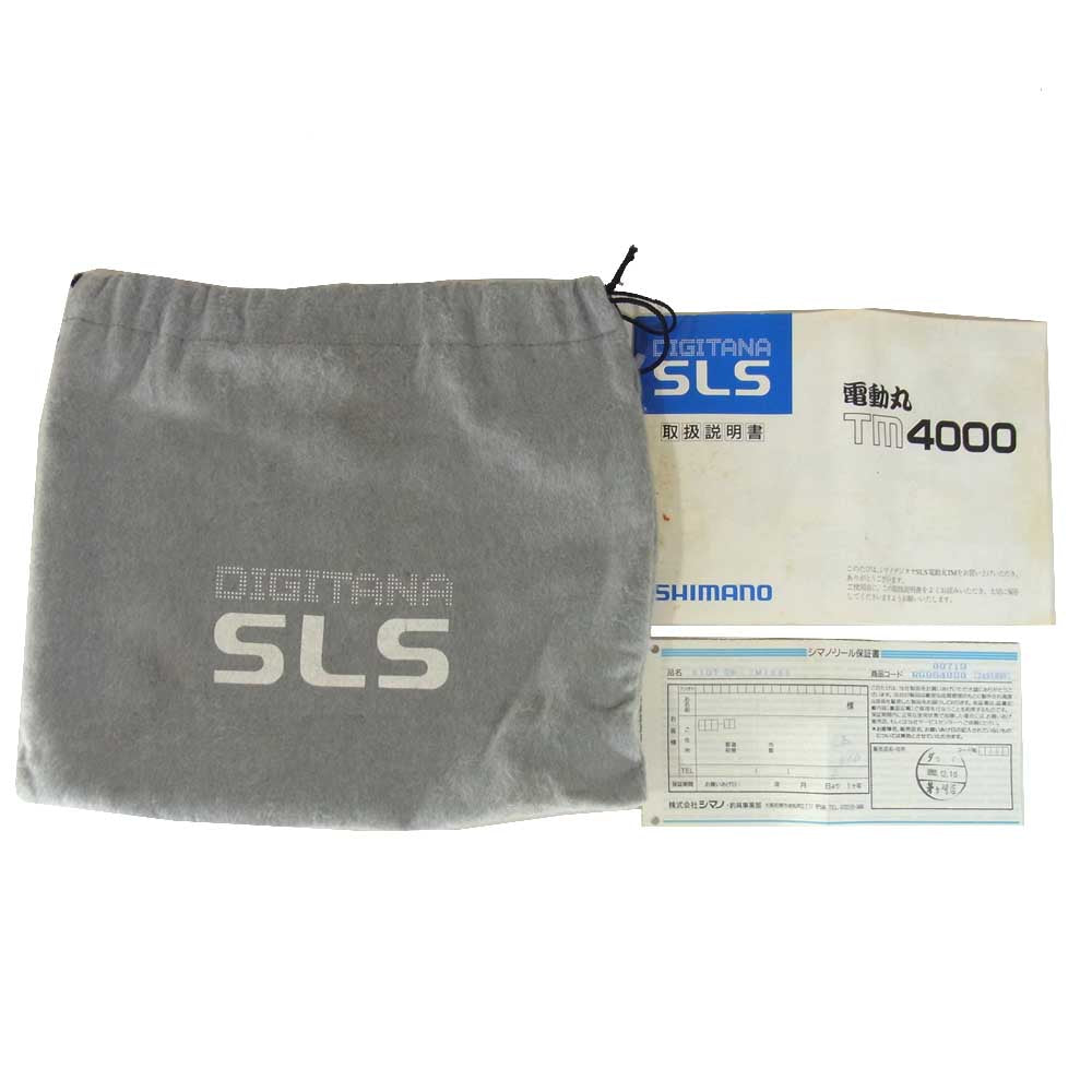 シマノ SLS-Tm4000 DAGITANA デジタナ 電動リール 純正電源コード シルバー系【中古】