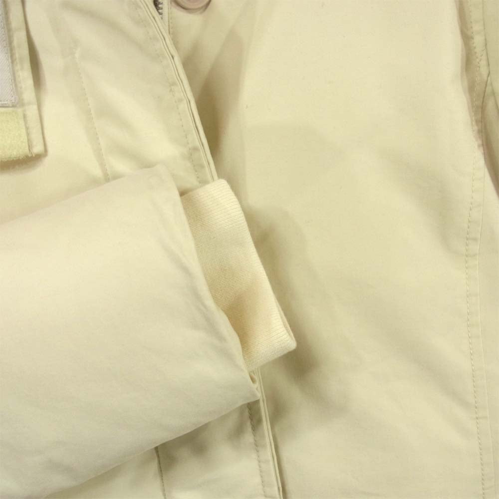 WOOLRICH ウールリッチ WWOU0363 ECO BYRD CLOTH PARKA エコ バード クロス パーカ ダウン ジャケット オフホワイト系 S【新古品】【未使用】【中古】