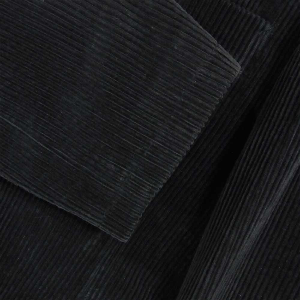 Yohji Yamamoto ヨウジヤマモト POUR HOMME プールオム 太畝コーデュロイ ジャケット ブラック系 M【中古】
