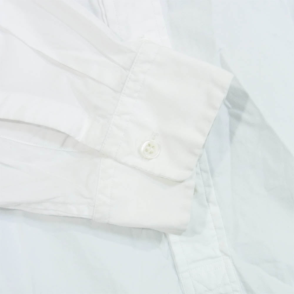 GRAPHPAPER グラフペーパー 18AW GM183-50070B Band Collar Shirt バンドカラーシャツ ホワイト系 1【中古】
