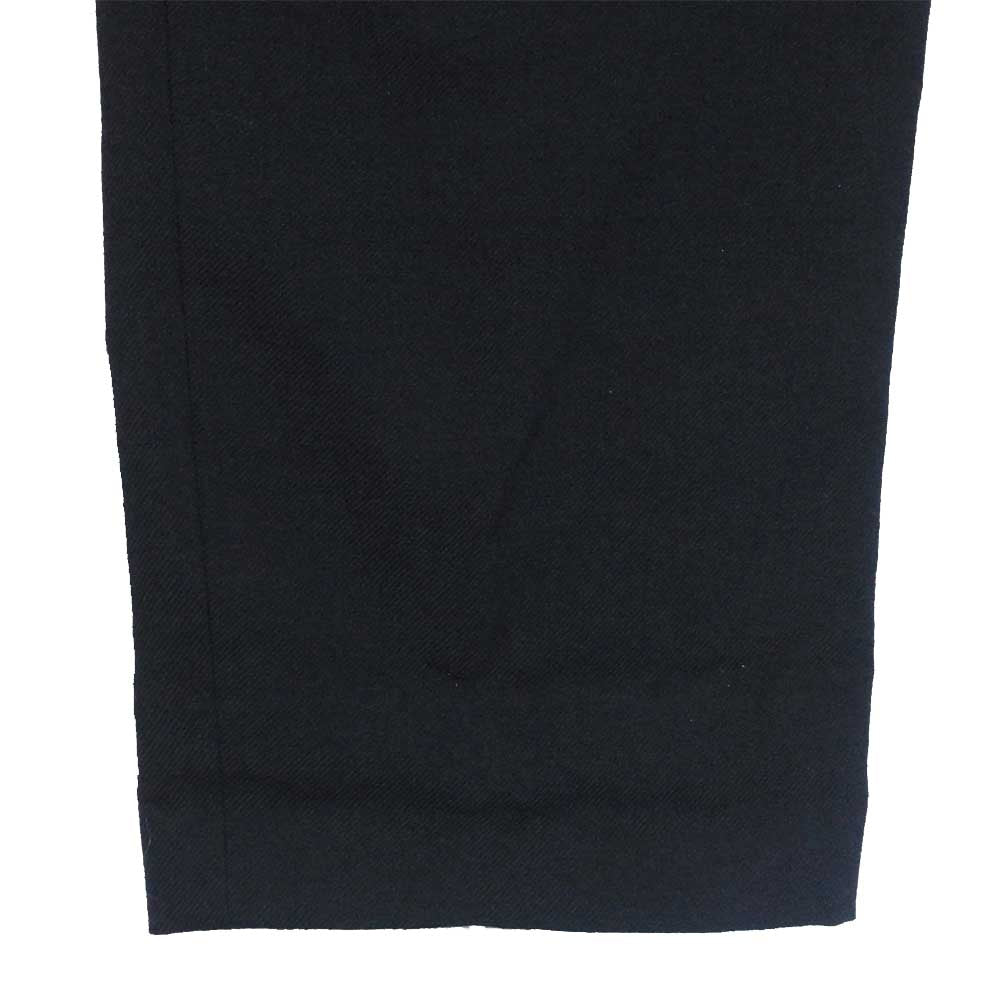 COMOLI コモリ Q03-03007 WOOL SERGE BACK STRAP PANTS ウールサージ バック ストラップ パンツ ダークネイビー系 1【中古】