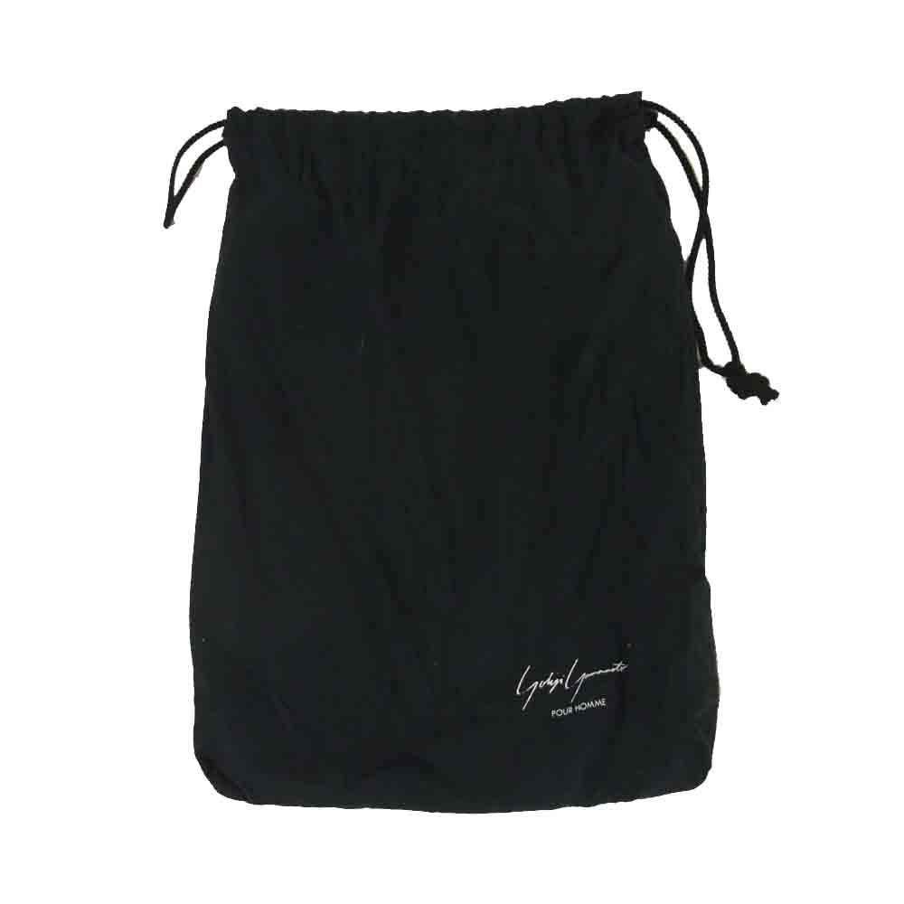 Yohji Yamamoto ヨウジヤマモト POUR HOMME プールオム 80~90s 丸ロゴ キャンバス ローカット スニーカー オフホワイト系 L【中古】