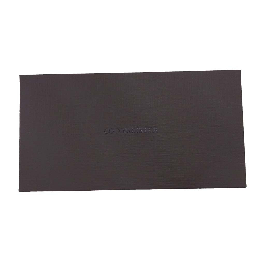 COCOMEISTER ココマイスター ラウンドファスナー ブライダル グランド ウォレット ダークブラウン系【中古】