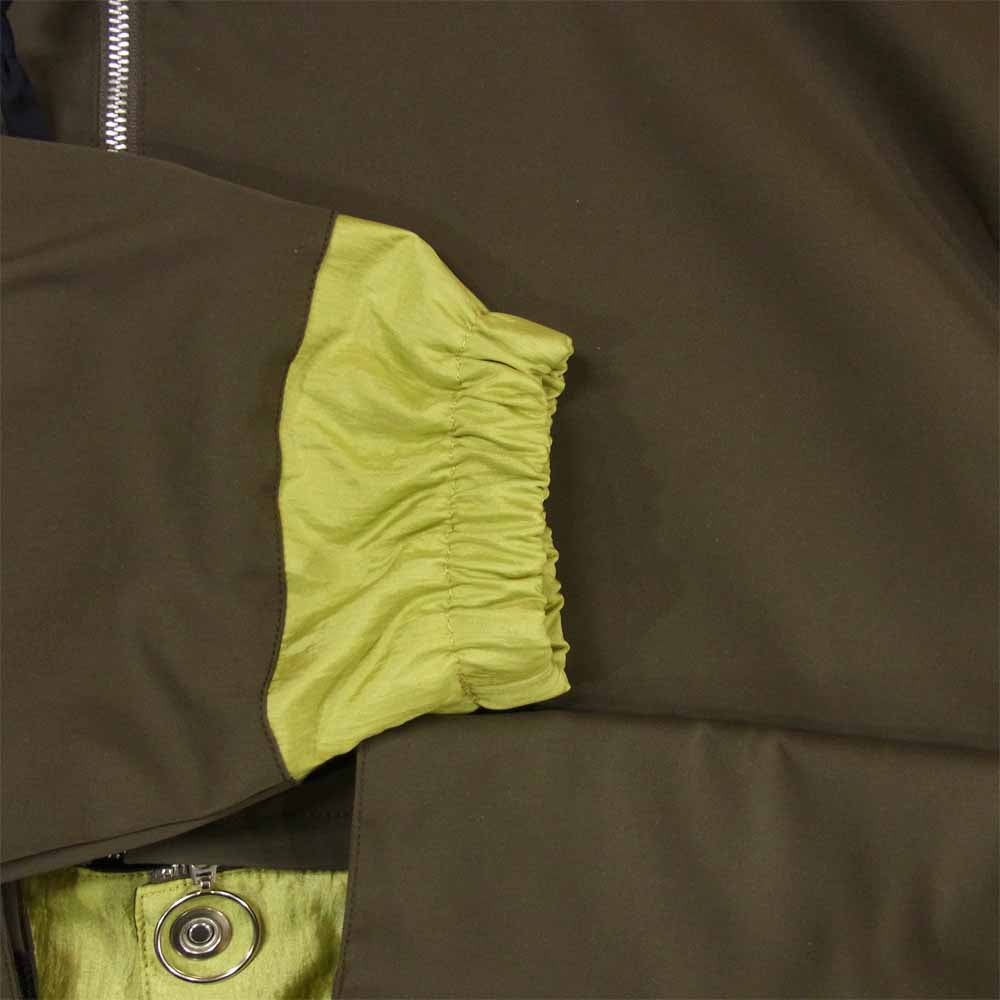 ポリクアント 1902015 ポリエステル ジャケット 日本製 グレイッシュブラウン系 1-2【中古】