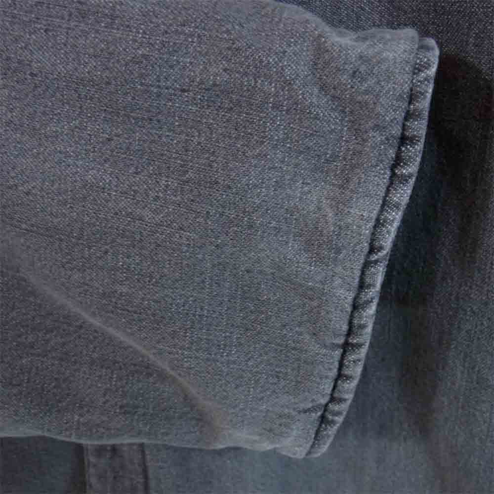 MAISON MARGIELA メゾンマルジェラ S50DL0449 S30697 10 コットン シャツ ジャケット ブラック系 38【中古】