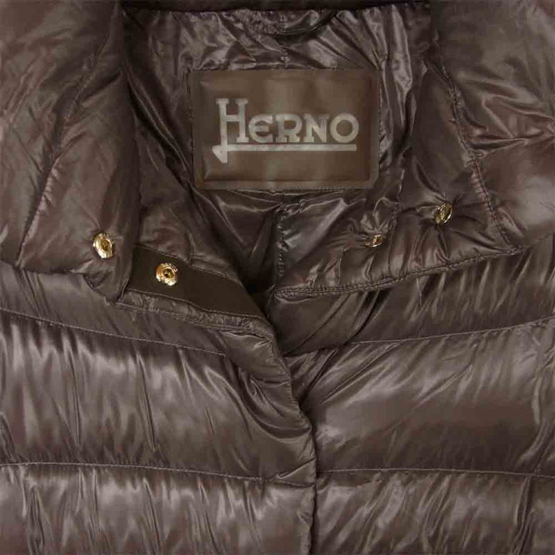 HERNO ヘルノ　ジャケット　ブラウン　44