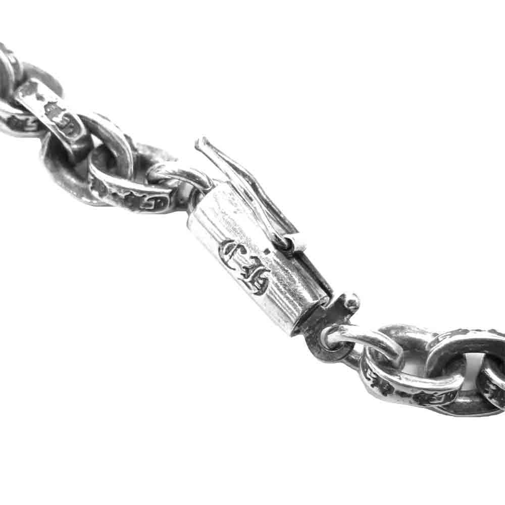 CHROME HEARTS クロムハーツ(原本無) PAPER CHAIN 20inch ペーパーチェーン ネックレス 20インチ シルバー系【中古】