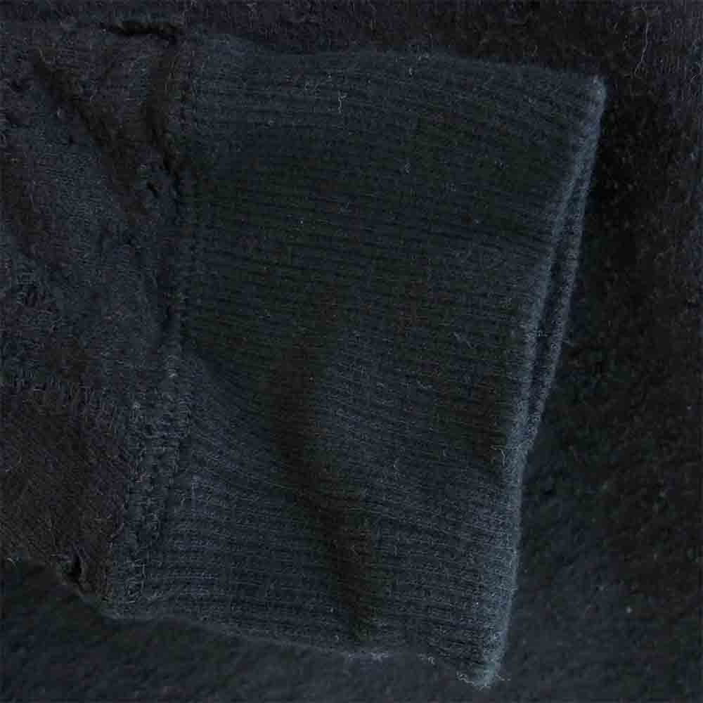 junhashimoto ジュンハシモト 1101910024 ANA CREW SWEAT SHT ダメージ加工 スウェット ブラック系 4【中古】