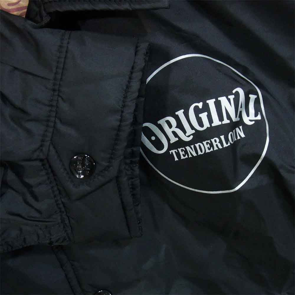 TENDERLOIN テンダーロイン NYLON COACH JKT ナイロン コーチ ジャケット ブラック系 S【中古】