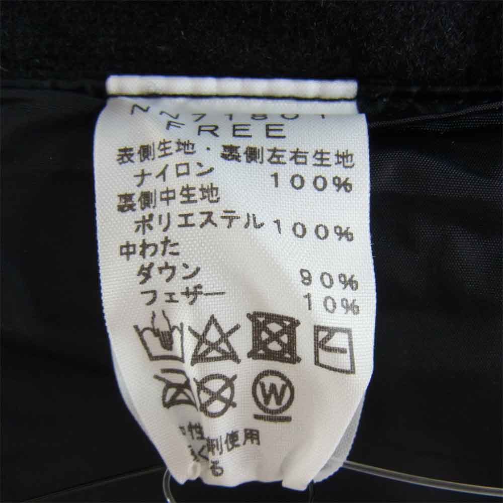 THE NORTH FACE ノースフェイス 19AW NN71801 Nuptse Muffler ヌプシ ブラック系【新古品】【未使用】【中古】