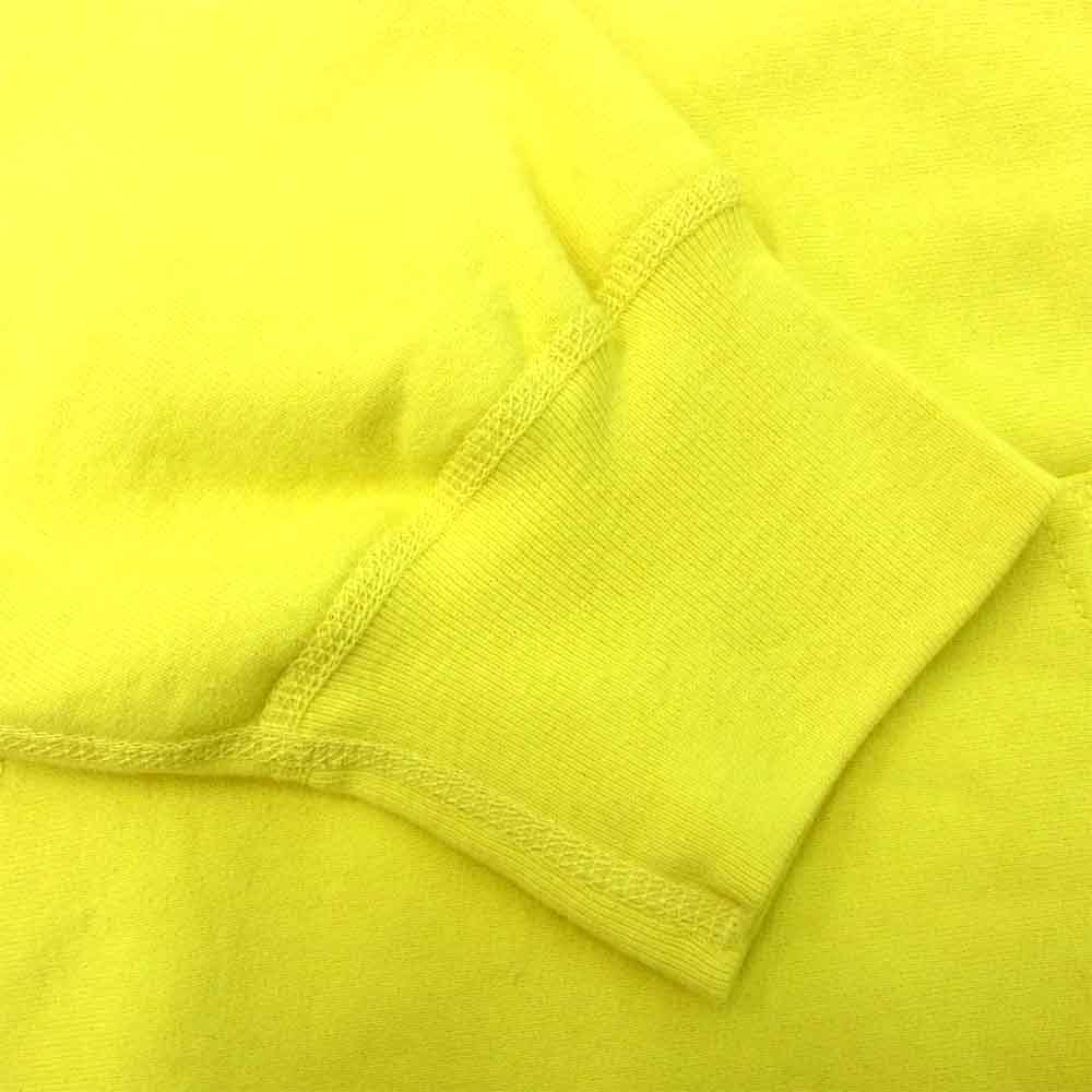Supreme シュプリーム 20aw cross box logo hooded sweatshirt クロス ボックス ロゴ フーデッドスウェットシャツ プルオーバー イエロー系 M【極上美品】【中古】