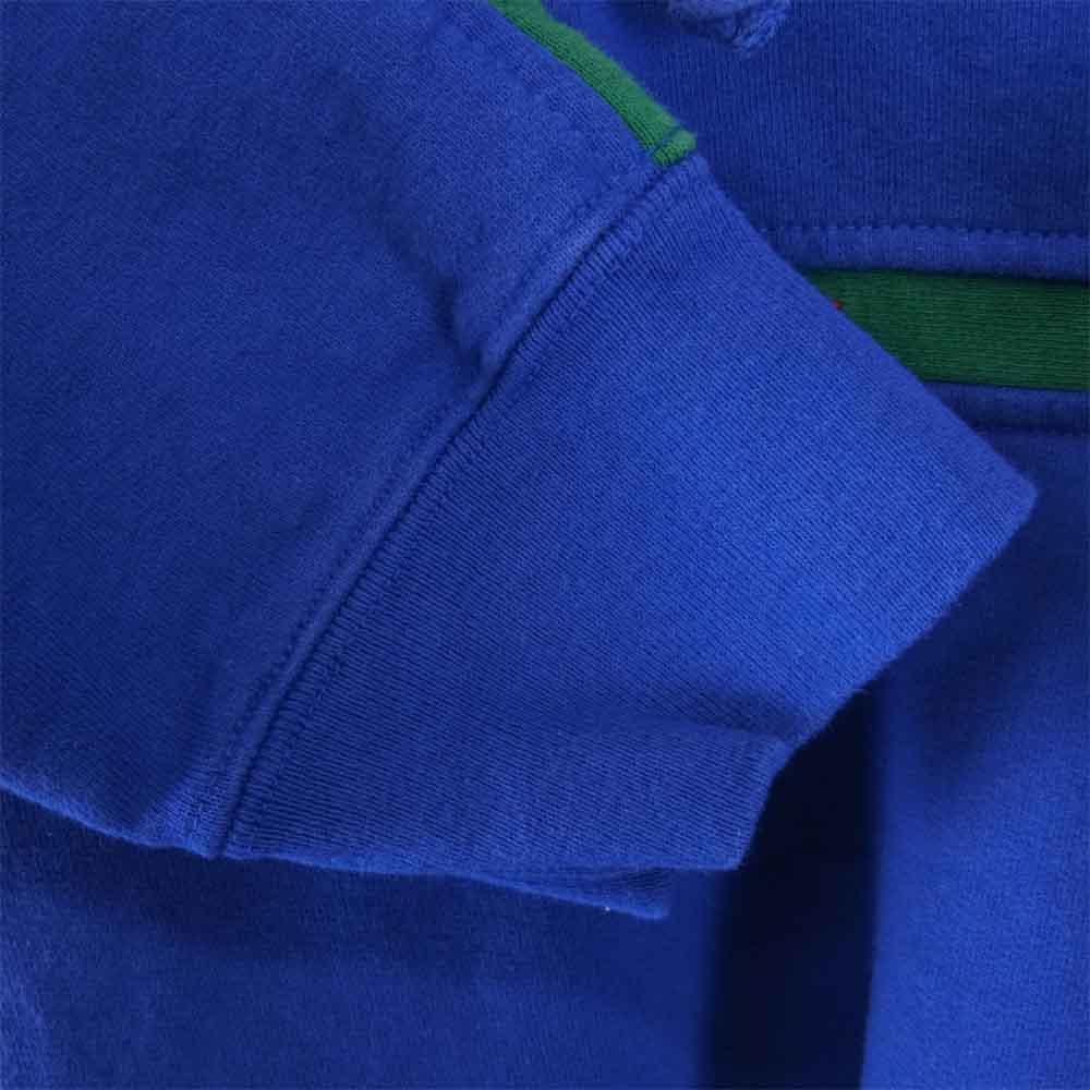 Supreme シュプリーム 20SS warm up hooded sweatshirt ウォームアップ フーデッド スウェットシャツ パーカー ブルー系 Medium【美品】【中古】
