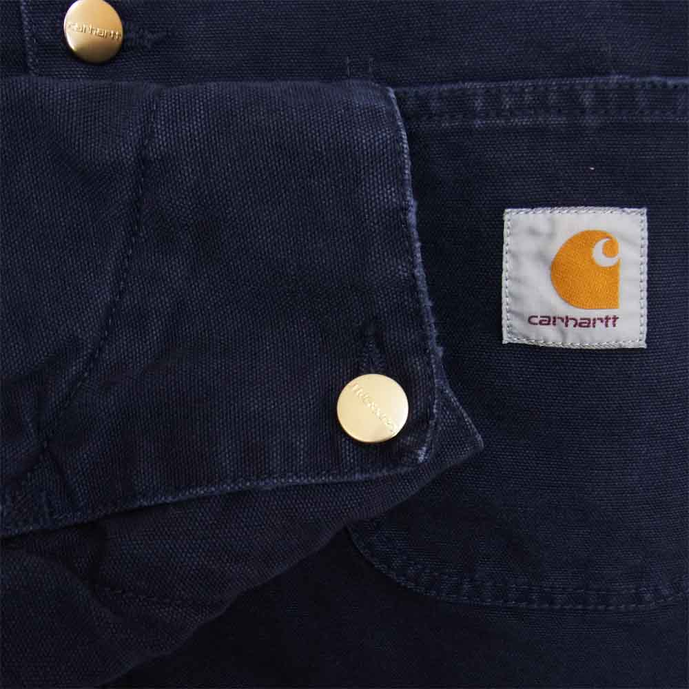Carhartt カーハート CHORE COAT チョア コート ネイビー系 S【中古】