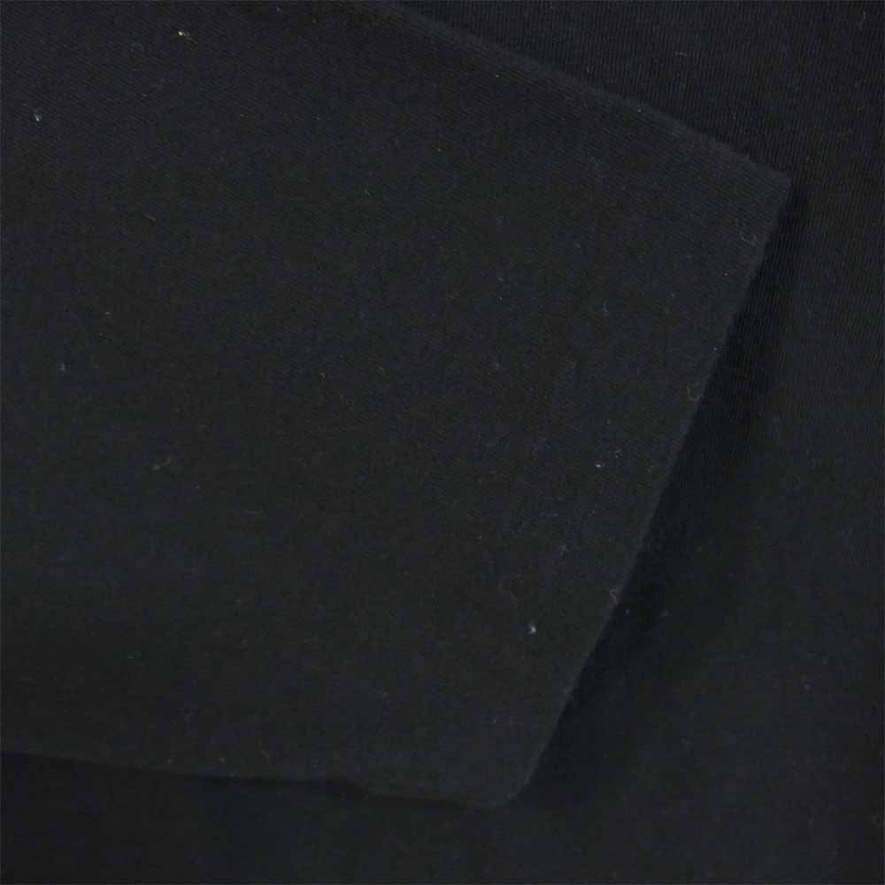 Yohji Yamamoto ヨウジヤマモト HR-T24-075-1 POUR HOMME プールオム ULTIMA PRESIDENT DISCHARGED DYE PRINT LONG SLEEVE Tシャツ ブラック系 3【新古品】【未使用】【中古】