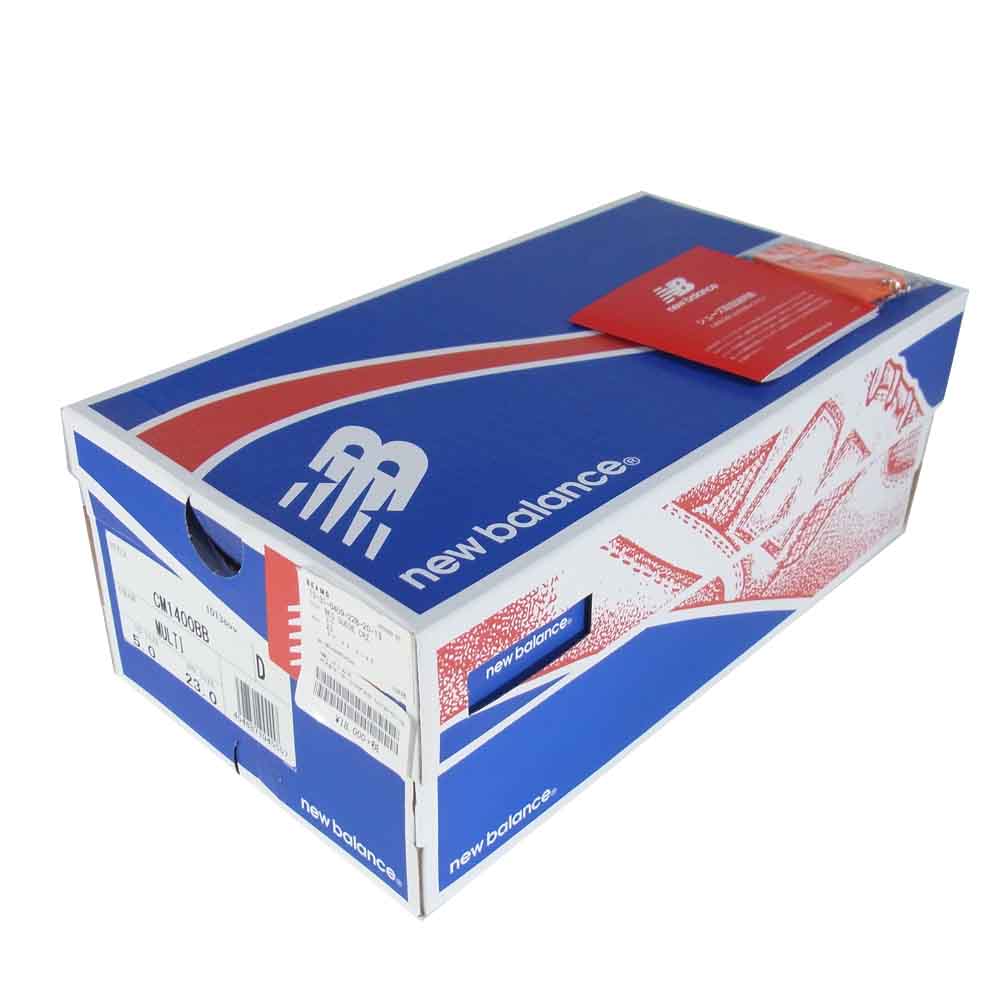 NEW BALANCE ニューバランス CM1400BB BEAMS別注40th記念 スエード ローカット スニーカー ベージュ系 23cm【新古品】【未使用】【中古】