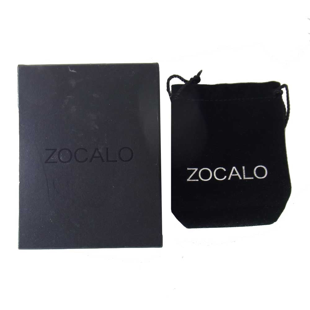 ZOCALO ソカロ ZZPDG-0038BRQ ドラゴン ダガー ペンダント トップ ブラック ルチルクオーツ シルバー系【中古】