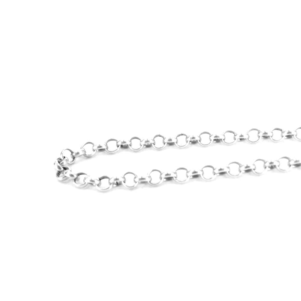 CHROME HEARTS クロムハーツ(原本無) NECK CHAIN 20inch ロール シルバー系【中古】