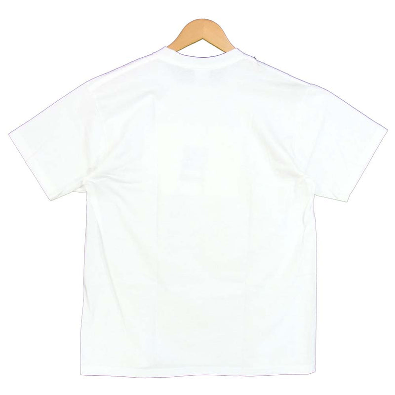 Supreme シュプリーム 19AW Banner Tee  バナー ロゴ フォトプリント Tシャツ ホワイト系 ホワイト系 M【美品】【中古】