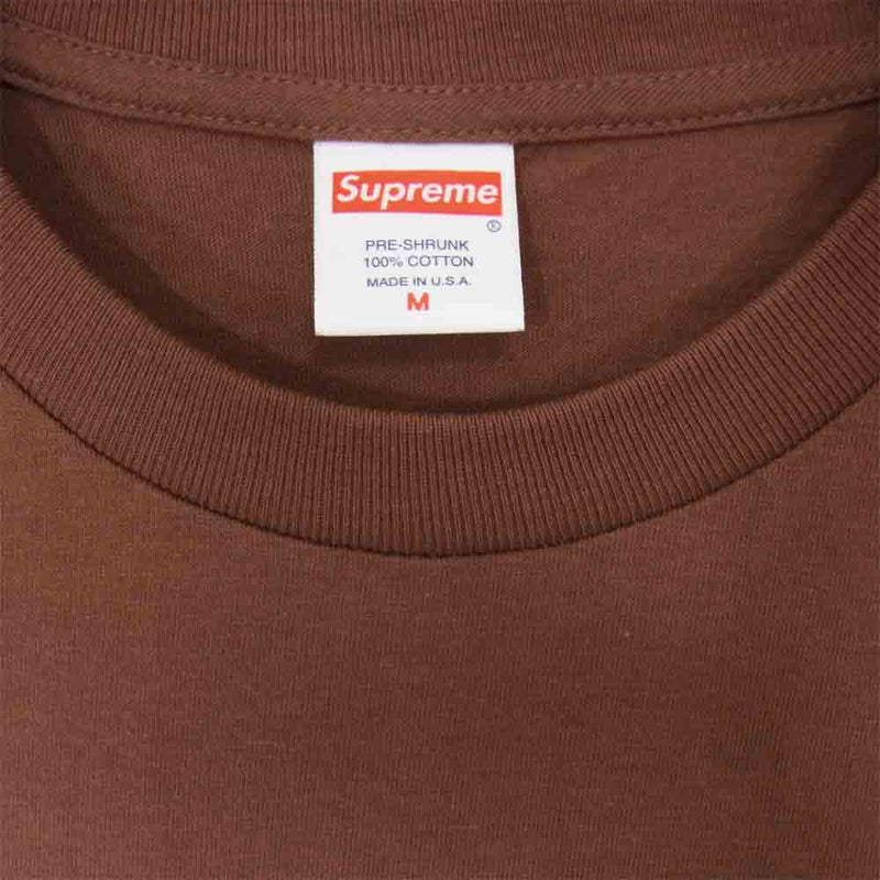 Supreme 2019A/W Bandana BoxロゴTシャツ 茶 L 新品カラーはブラウン
