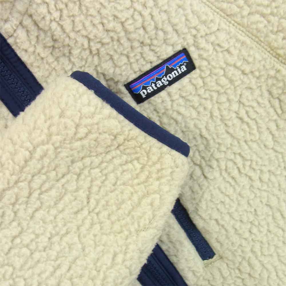patagonia パタゴニア 22801FA19 Retro Pile Jacket レトロ パイル フリース ジャケット ベージュ系 S【中古】